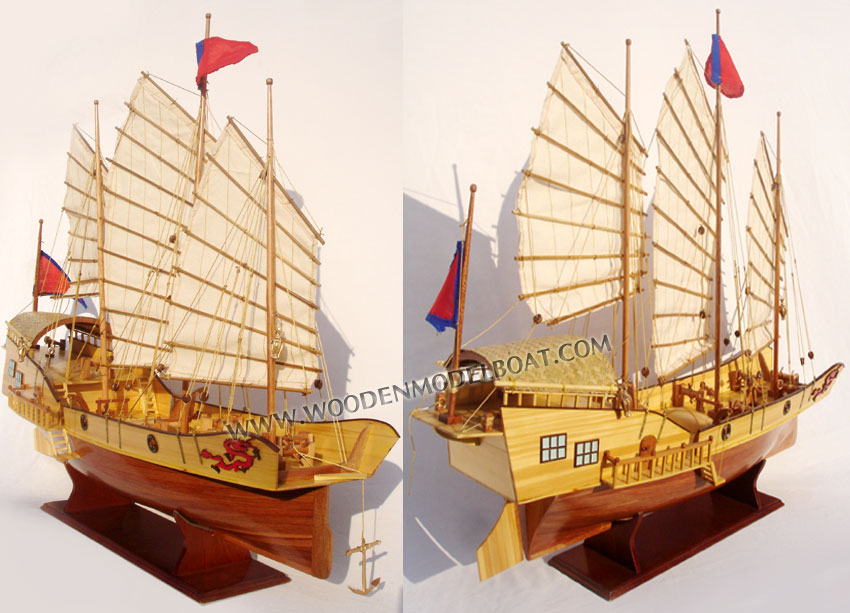 Handcrafted Chinese Junk Model