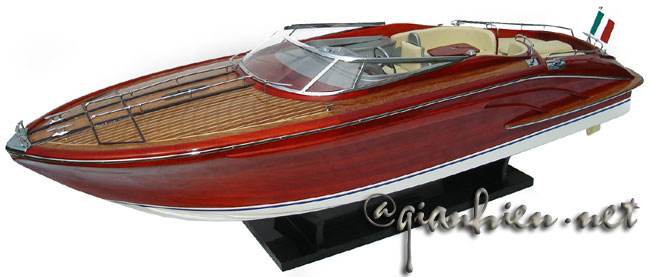 Bow Rivarama Wooden Model Boat 