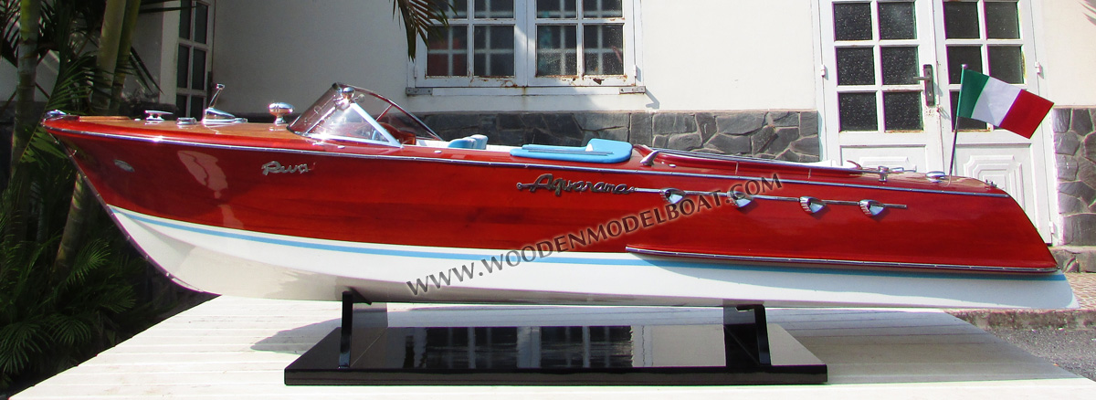 Super Riva Lamborghini model boat