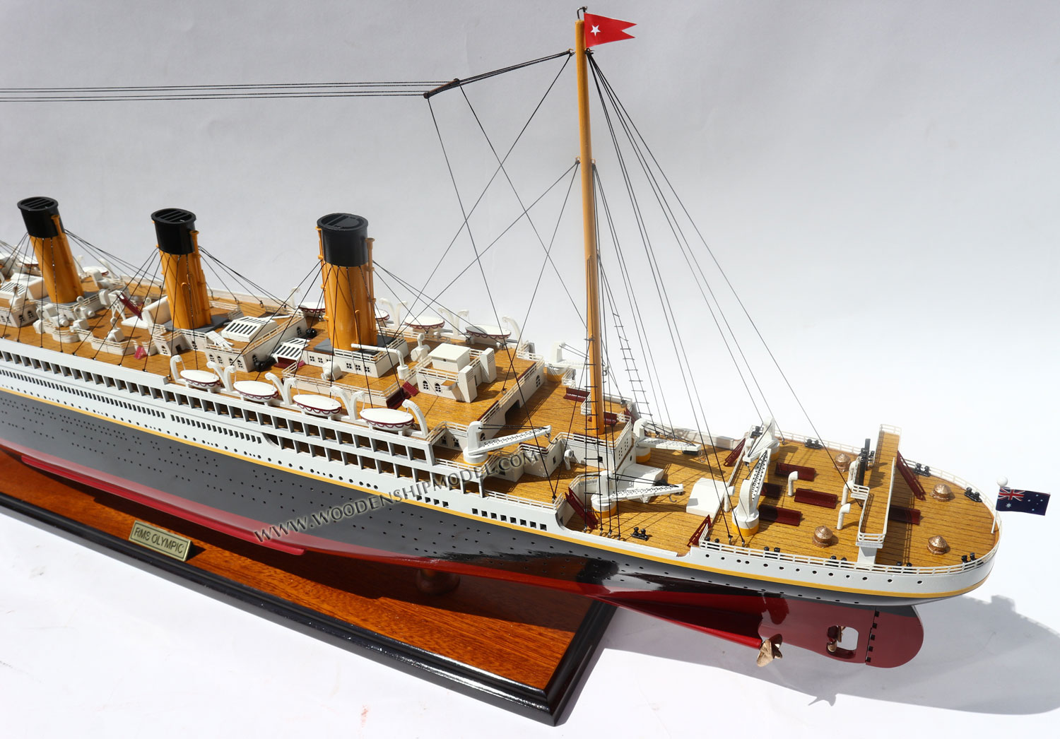  Model Ship RMS Olympic Deck