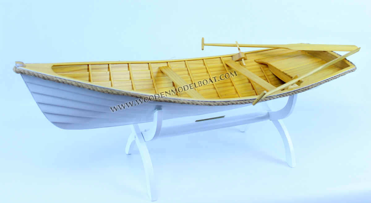 ROWING BOAT MODEL READY FOR DISPLAY, rowing boat Model, handmade row boat model, model rowing boat, handcrafted row boat, wooden row boat, scale row boat model, row boat model for display, wooden boat model, scale wooden boat, boat with oars model, wooden model boat, quality model boat, dinghy boat model, clinker boat hull construction, clinker boat model, clinker hull model boat