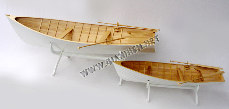 Clinker Boat Model