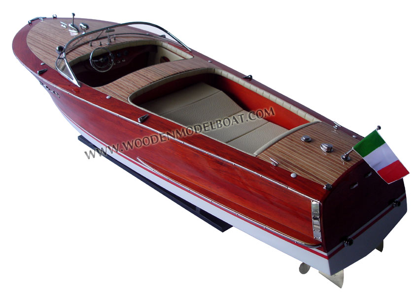 Model Boat Riva Florida Hand-crafted