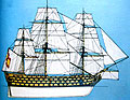 Model Ship Santisima Trinidad - Click to enlarge !!!