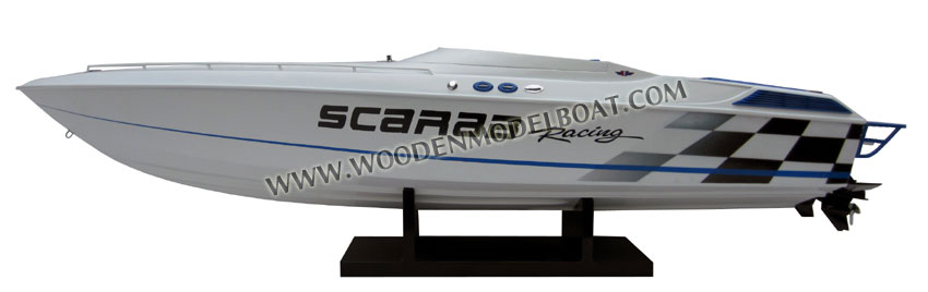 Wellcraft Scarab model boat