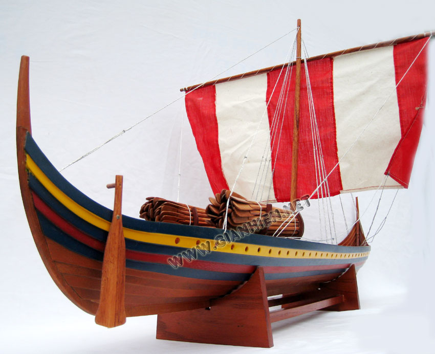 Havhingsten fra Glendalough SKULDELEV 2 model boat