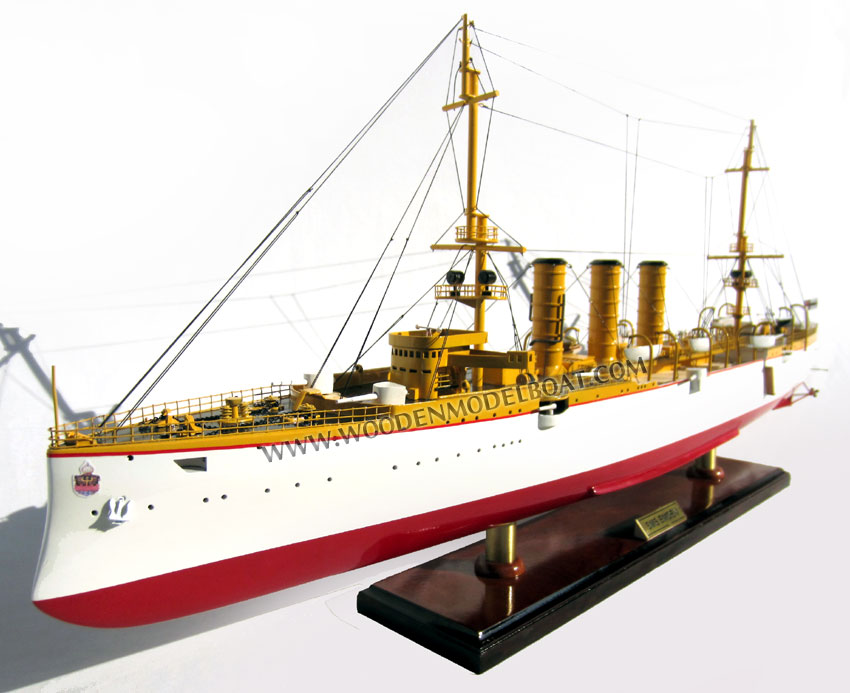 Model Battle Ship SMS Emdem Deck View