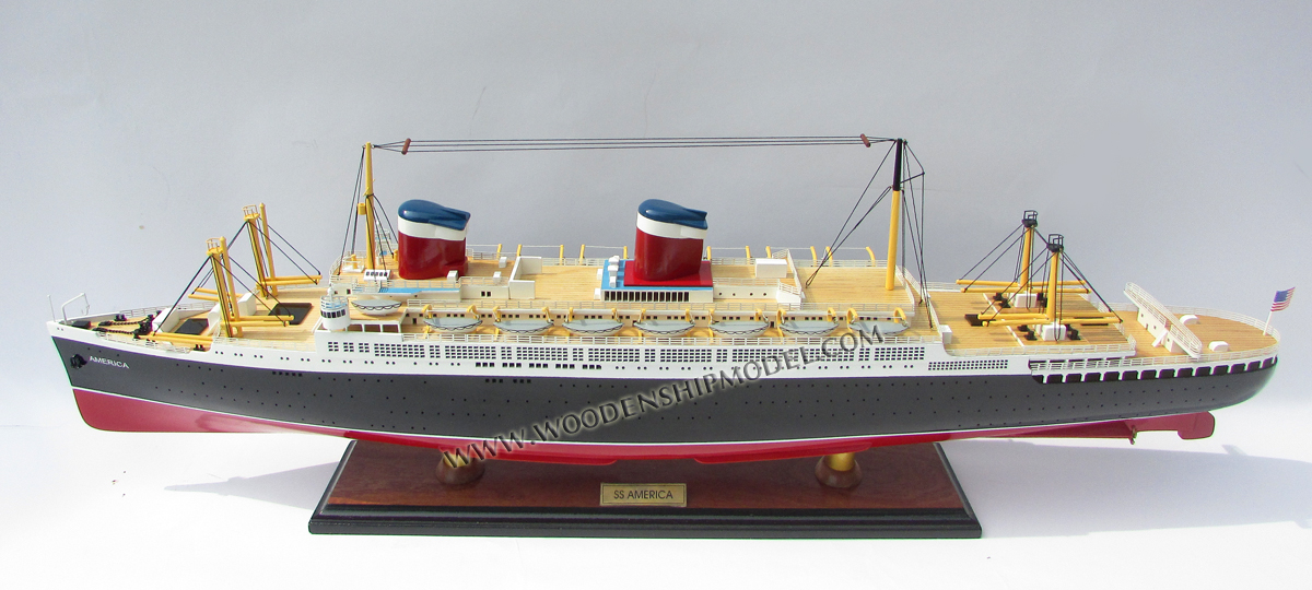 Model SS America  Ocean Liner Bow\