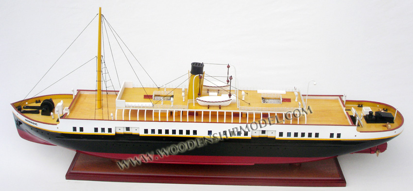 Woodenshipmodel SS Nomadic