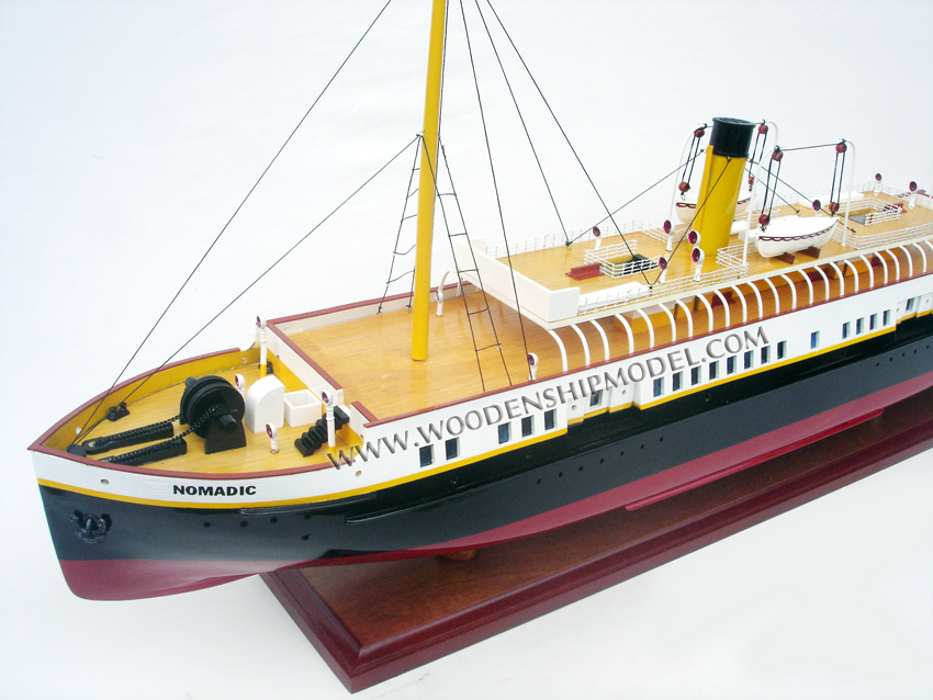 Wooden Ship Model SS Nomadic