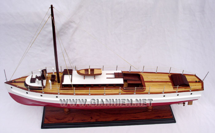 Tournesol Classic Yacht Model top view