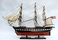 MODEL USS CONSTITUTION  - CLICK TO ENLARGE!!!