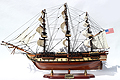 MODEL USS CONSTITUTION  - CLICK TO ENLARGE!!!