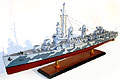 USS Fletcher Wooden Model Ship