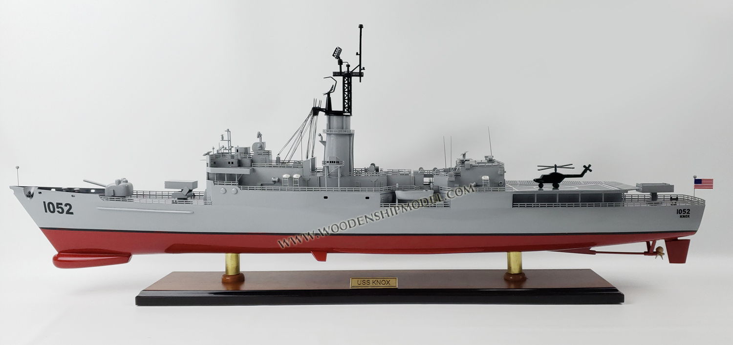 USS Knox FF1052 Model Ship