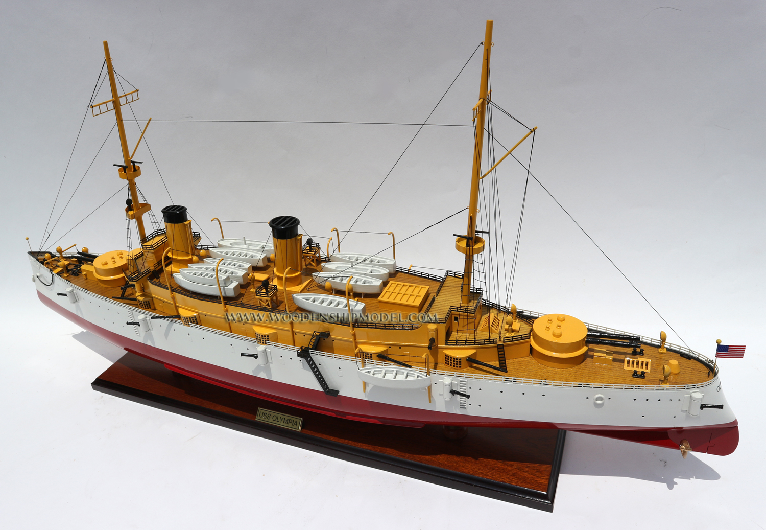 Hand-made Ship Model USS Olympia