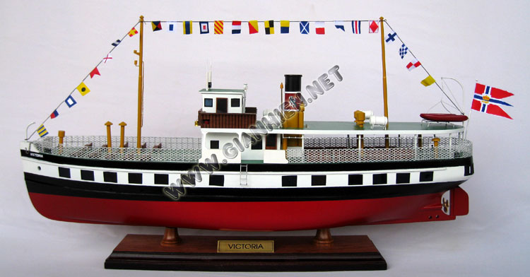 Victoria with signal flags