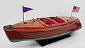 CHRIS CRAFT DUAL COCKPIT MODEL - AMERICAN RUNABOUT - CLICK TO ENLARGE !!!