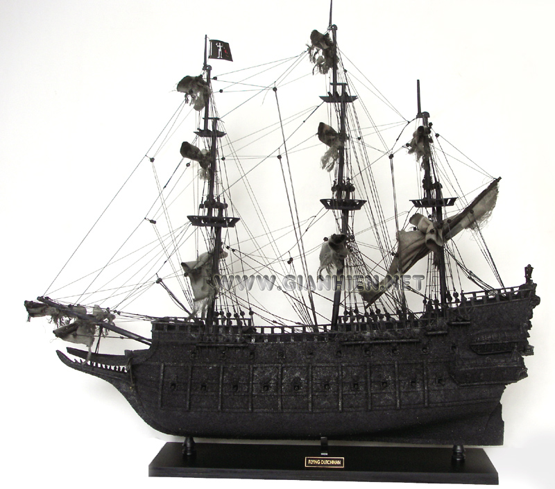 Pirates of the Caribbean Flying Dutchman models - D23