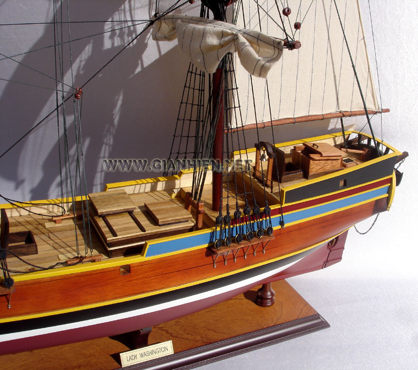 Lady Washington Deck